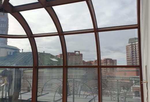 Профиль СРС W50. Древесина: дуб