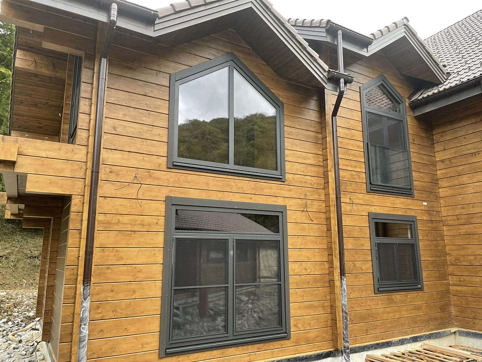 Остекление частного дома