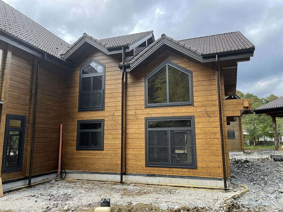 Остекление частного дома