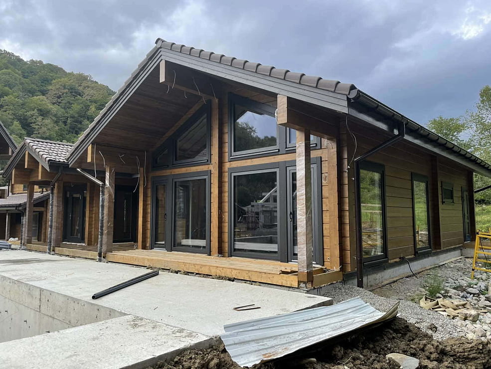 Остекление частного дома