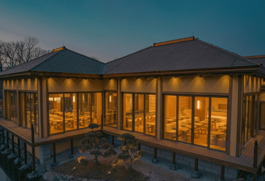 Остекление японского ресторана