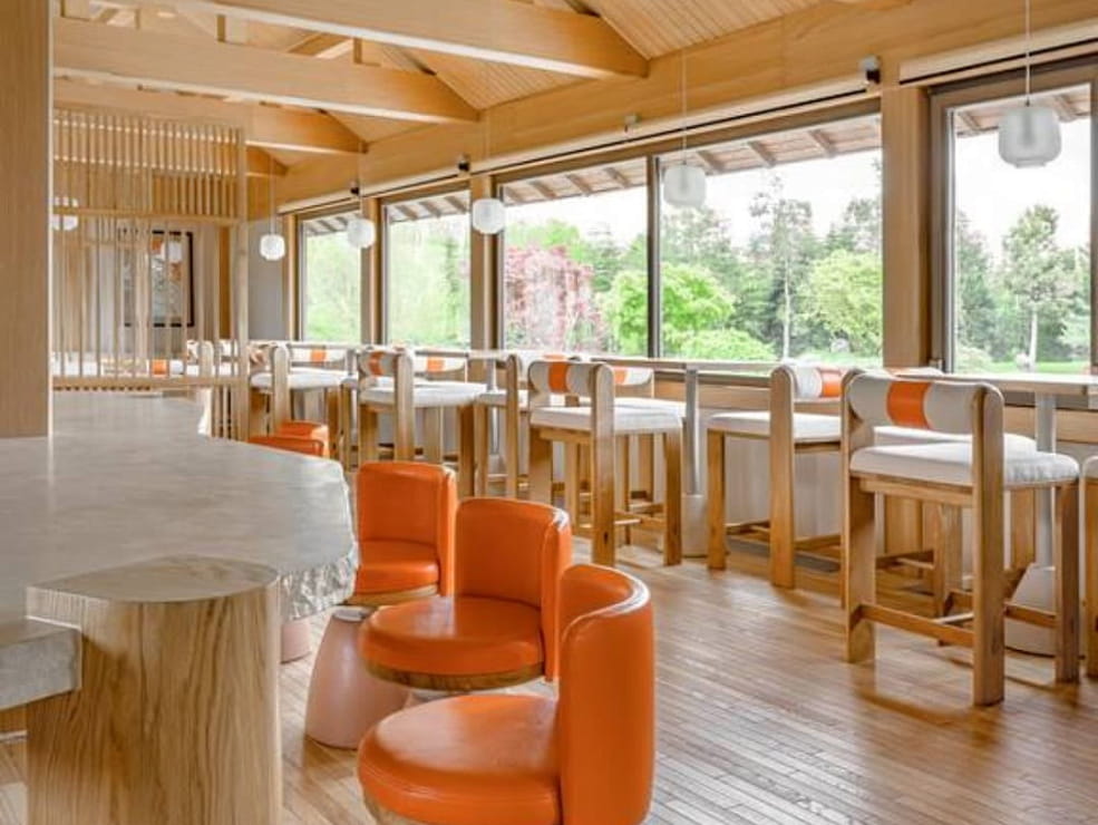 Остекление японской кофейни 